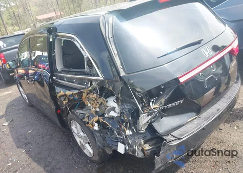 2011 Honda Odyssey Touring/Touring Elite from USA, damaged, VIN 5FNRL5H96BB070492